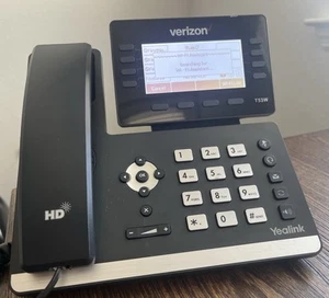 Verizon Yealink SIP-T53W IP Desk Business Phone Corded-Cordless Wi-Fi Bluetooth - Afbeelding 1 van 2