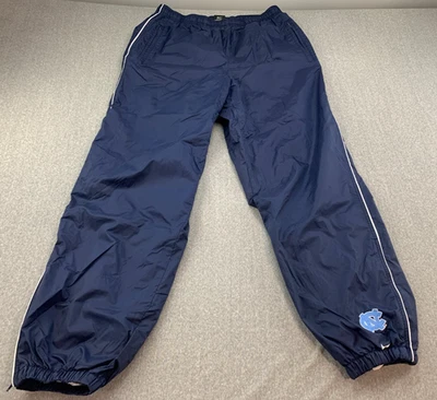 University of North Carolina Tarheels Nike Team Track Pants Men M Blue Logo - Image 1 of 4
