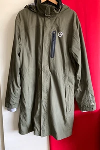 Vigilante V-Tec Mens XL Zip Up Waterproof Coat Jacket-Hooded-Multiple pockets - Picture 1 of 15