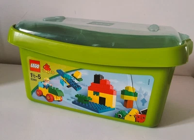 LEGO DUPLO 5380 Boîte verte complète – Jeu de construction 1½–5 ans Vintage - Photo 1/4