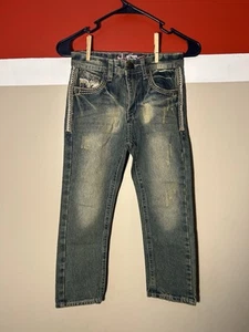 Monarchy Boys Jeans Size 7 - Picture 1 of 4