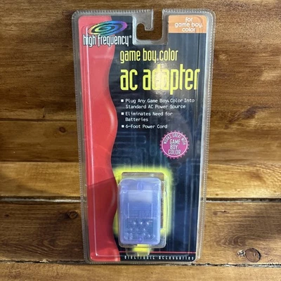 Adaptador de CA para Nintendo Game Boy Color Alta Frecuencia Elimina Baterías NUEVO Foto 1 de 2