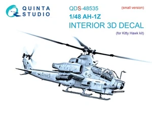 Quinta Studio QDS-48535, AH-1Z Zulu Cobra/Viper 3D-Printed Decal (Kittyhaw, 1:48 - Bild 1 von 9