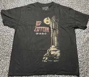 Maglietta Led Zeppelin Grunge Uomo 2XL Sbiadita Rock Band Tee - Foto 1 di 5