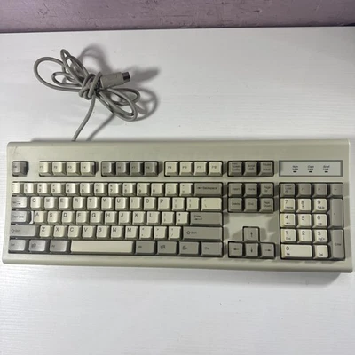 Vintage Microsoft KBD-WIN95 Wired Keyboard 5 Pin Din Port connector Untested - Image 1 of 4