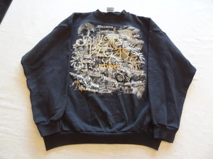 Vintage Las Vegas 2000 Sweatshirt Men’s XL Tultex Black - Picture 1 of 6