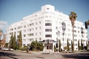 CALIFORNIA STREAMLINE MODERNE ARCHITECTURE Found 35mm SLIDE Photo  58 LA 89 O - Imagen 1 de 1
