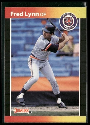 1989 Donruss - Fred Lynn #563 - Image 1 of 2