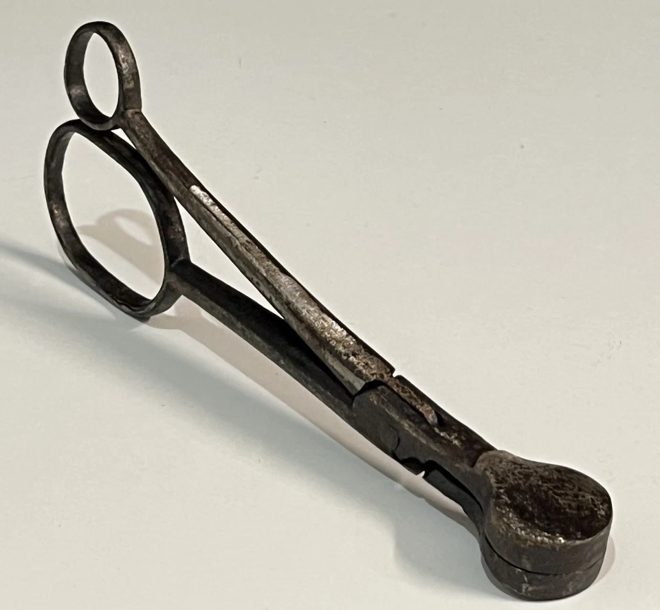 Ancien fer à papillote – fer à friser vintage – coiffure ancienne - Photo 1/4