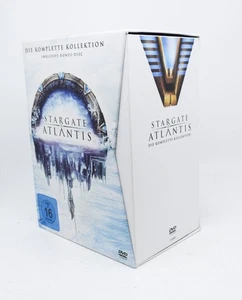 Stargate Atlantis - Die komplette Kollektion - Staffel 1-5  Komplettbox 26 DVDs - Bild 1 von 4