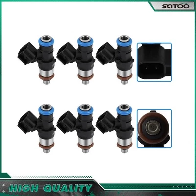 Inyectores de combustible 6 piezas para Ford Edge 3,5 L 2007-2011 Lincoln MKZ 3,5 L 2007-2012 Foto 1 de 4