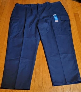 Neu mit Etikett Dickies Cargohose lockere Passform gerades Bein für Herren marineblau 52 x 32 NEU - Bild 1 von 12