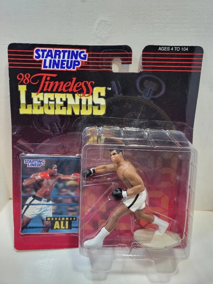 1998 СТАРТОВЫЙ СОСТАВ KENNER MUHAMMAD ALI ВНЕВРЕМЕННЫЕ ЛЕГЕНДЫ НОВЫЙ НЕРАСПАКОВАННЫЙ БЕСПЛАТНАЯ ДОСТАВКА - Изображение 1 из 1