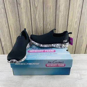 SKECHERS Women's Air-Cooled Memory Foam Washable Walking Shoes Vegan Size: 8 New - Picture 1 of 21