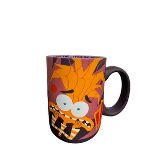 Disney Inside Out 2 Anxiety Mug Wraparound Cartoon Design Purple Ceramic 12 oz - Picture 1 of 3