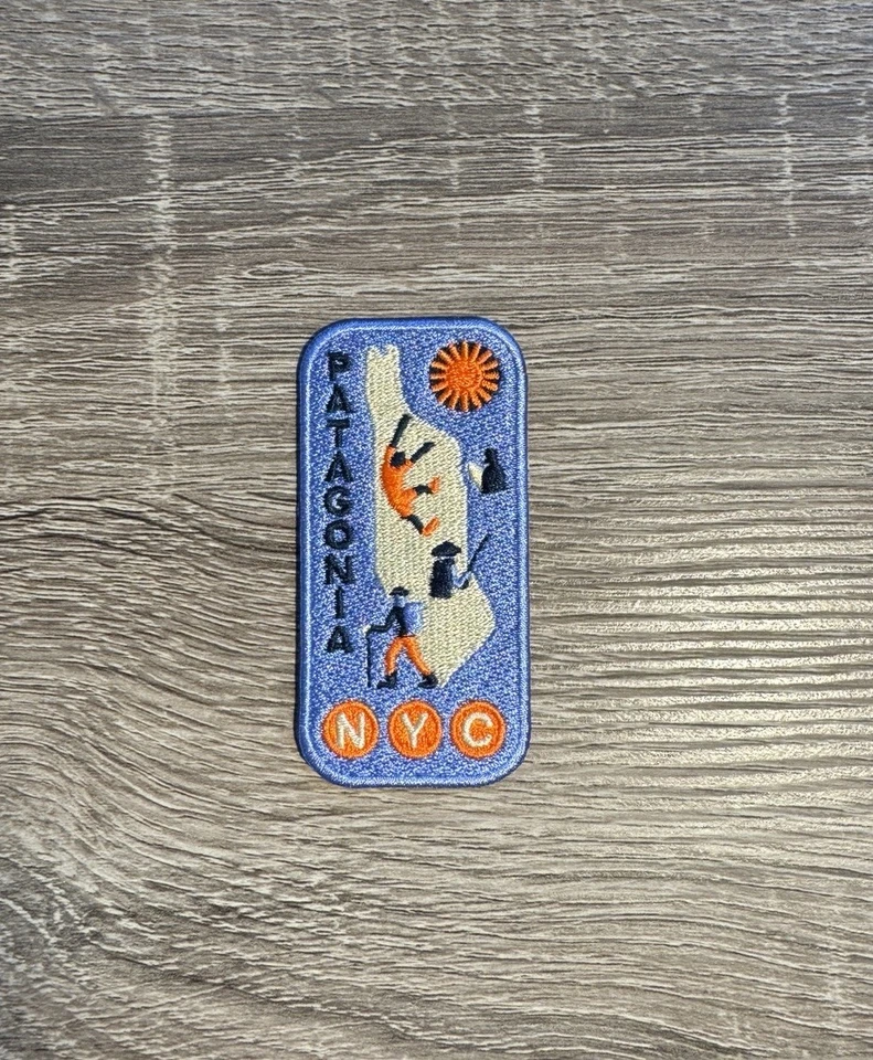 Patagonia New York City NYC Patch - Rare Store Exclusive Brand New Iron On Patch - Image 1 of 1