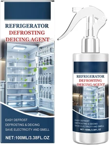 Spray Sbrinatore Congelatore 100ml Spray Sbrinatore Frigorifero Scongelatore Pulitore - Foto 1 di 12