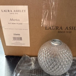 Laura Ashley Atherton halbbündige Deckenleuchte mit 7 Lichtern - NUR GLASSCHIRM - Bild 1 von 5