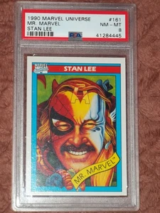 Mr Marvel Stan Lee Karte 1990 - Bild 1 von 2