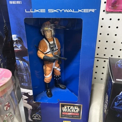 MIB Star Wars Applause Classic Collector Series Luke Skywalker X-Wing Pilot 1997 - Image 1 of 4