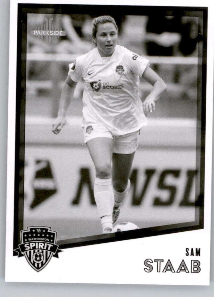 2023 Parkside NWSL National Women's Soccer League Black and White Parallel Cards - Image 1 of 1