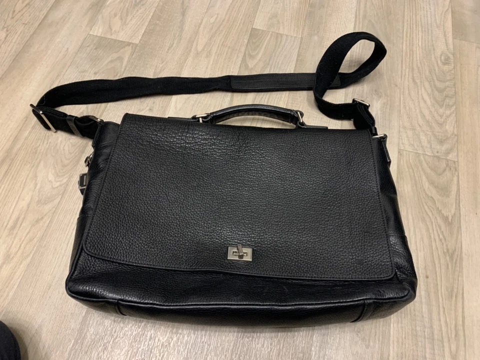 Bolso de cuero para portátil Shinola Foto 1 de 4