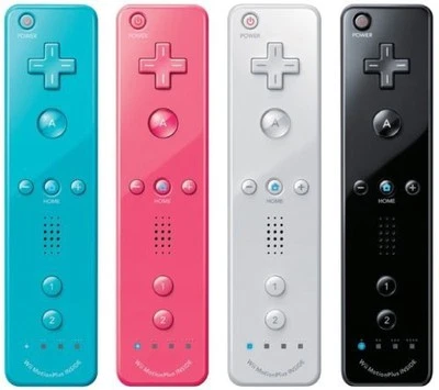 Wiimote Built in Motion Plus Inside Remote Controller For Nintendo wii WiiU New~ - Image 1 of 4