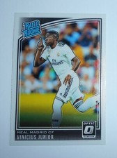 CARD DONRUSS OPTIC VINICIUS JUNIOR ROOKIE REAL MADRID 2018/19 N.177 PSA READY