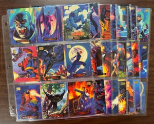 1994 Fleer Marvel Masterpieces Complete Base Set (140) NM (B) - Picture 1 of 7