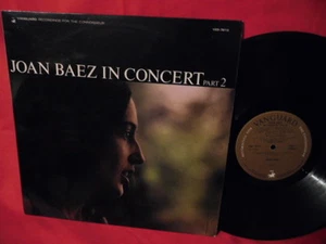 JOAN BAEZ In concert Part 2 LP 1972 UK MINT- - Imagen 1 de 1