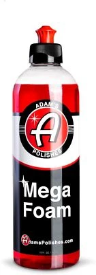 Champú de espuma Adam's Mega 16 oz Ultimate limpiador de pistola de espuma para lavado de autos Foto 1 de 4
