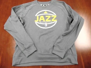 ADIDAS AUTHENTIC NBA UTAH JAZZ L/S SHOOTING SHIRT SIZE 2XL - Picture 1 of 4