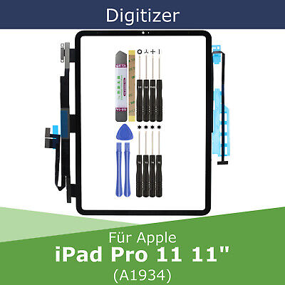 Digitalizador Para Apple IPad Pro 11 A1934 (Gen.1) Pantalla Táctil De Repuesto • 99.89€