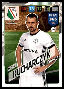 Panini 365 Adrenalyn XL 2018 - Michal Kucharczyk Legia Warszawa No. 297