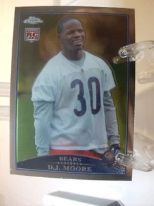 2009 Topps Chrome #TC139 - D.J. Moore RC - Chicago Bears (2525) - Picture 1 of 2