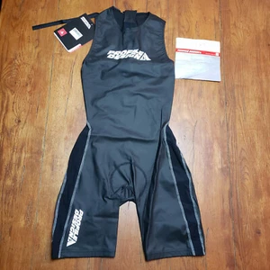 Women's XS Triathlon Speedsuit Profile Design Mako TXT Rear Zip Black Tri Suit - Picture 1 of 8