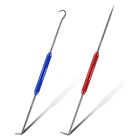 Double Pointed Scriber, 2 Pcs Metal Scribe Tool Hook and 45 Degree 