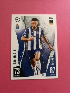 Joao Mario Fc Porto Carte Foot Topps Champions League Match Attax 2023/24 #283 - Imagen 1 de 2