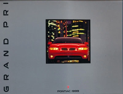 1999 Pontiac Grand Prix 26-page Original Car Sales Brochure Catalog - GT GTP SE - Изображение 1 из 3