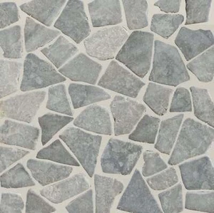 Aschegrau zufällige Mosaik Wand- & Bodenfliese (10,25 $/Quadratfuß) - Bild 1 von 10