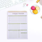  Fitness Plan Book Body Workout Journal Habits Tracker Check in