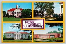 Multiview James Madison University Harrisonburg VA Postcard UNP