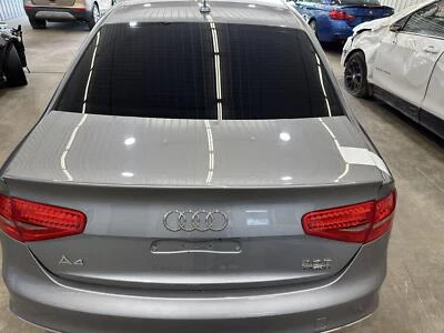 13-16 AUDI A4 SEDÁN MALETERO TRASERO TAPA PUERTA LEVADIZA TORNADO GRIS METÁLICO LX7P Foto 1 de 4