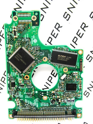 PCB - Hitachi 100GB HTS721010G9A100 IDE 0A28265 Laptop DA1395 HardDrive DA1307_ - Image 1 of 4