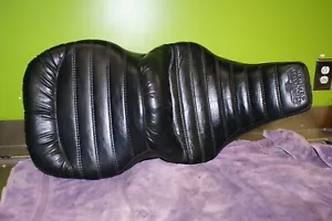 1993 Harley Davidson FLHS low seat sport electra glide seat USED NICE 52155-92 - Picture 1 of 12