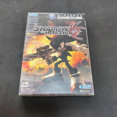 Shadow the Hedgehog Nintendo GameCube black arms Action Games SONIC TEAM SEGA - Image 1 of 2
