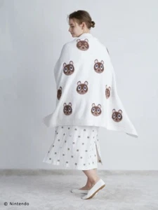 NWT Gelato pique x Animal Crossing Timmy &Tommy Jacquard Throw Blanket US Seller - Picture 1 of 12