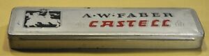 "Faber-Castell"  German  c.1959's  Drawing  Pencils  Original  Tin  Metal  case