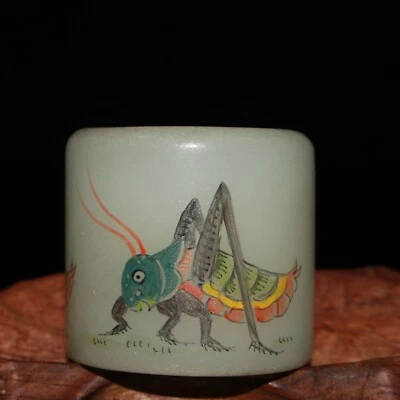 Украшение Liuli Burnt Blue Grasshopper Grasshopper качели на палец - Изображение 1 из 4