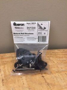 Natural Rail Brackets by Fiberon Item #16010 Special Ord# 116791 2 pair per bag